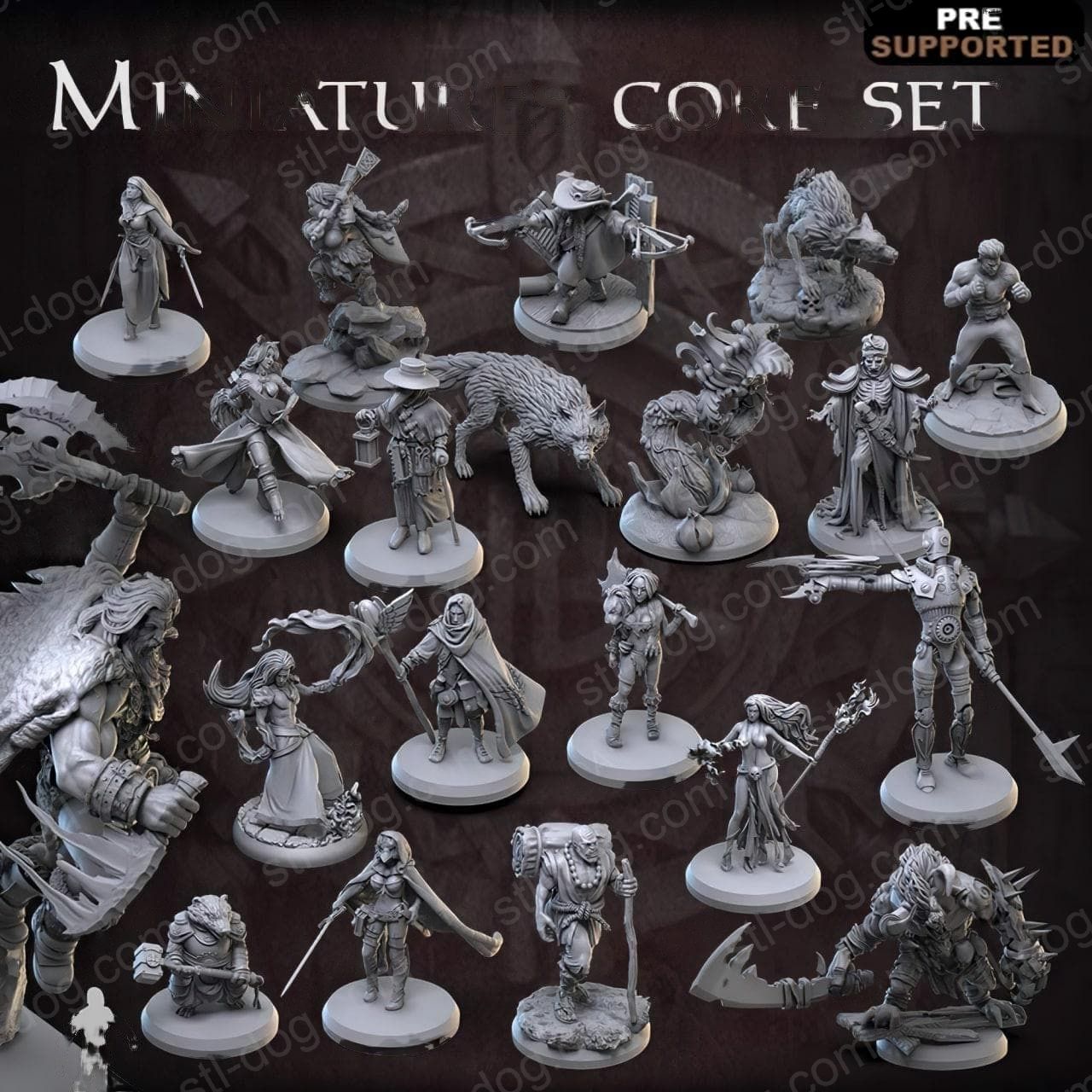 Serath的幸存者 (Survivors of Serath) 3D打印图纸